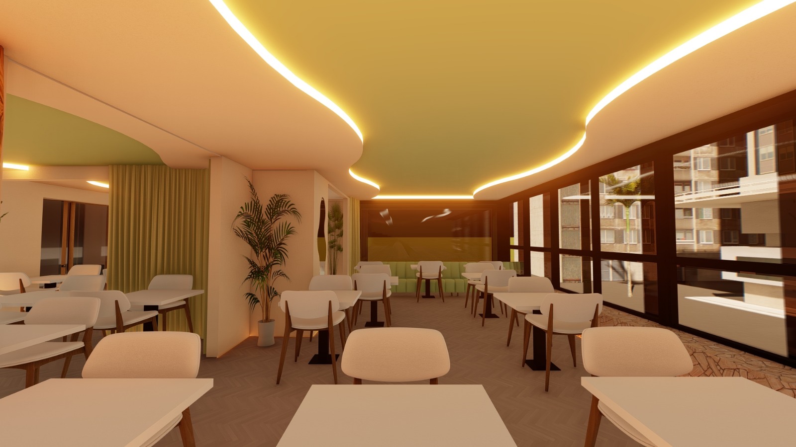 Propuesta de Restaurante El Arrogante, vista general